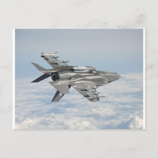 Carte Postale F-35 Éclair II (Devant)