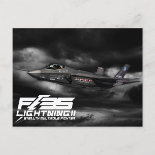 Carte Postale F-35 Éclair II