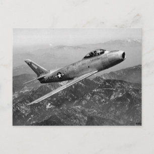 Carte Postale F-86 Sabre