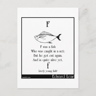 Carte Postale F était un poisson