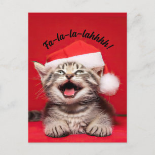 Carte Postale Fa-la-la-lalahhh !