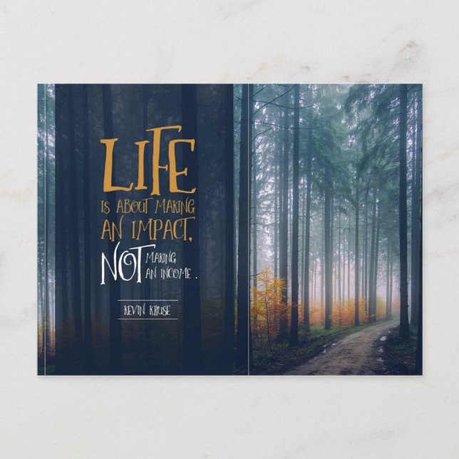 Carte Postale Fabrication d'un impact (Devant)