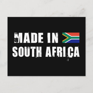 Carte Postale Fabriqué en Afrique du Sud