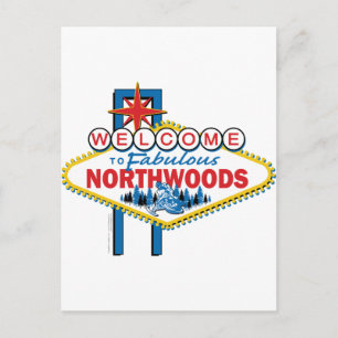 Carte Postale Fabuleux-Nord-Woods