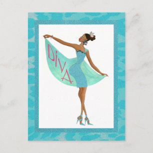 Carte Postale Fabulous Diva