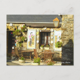 Carte Postale Façade crêperie BRETAGNE FRANCE