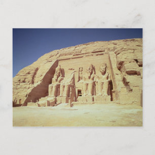 Carte Postale Façade du Temple de Ramsès II