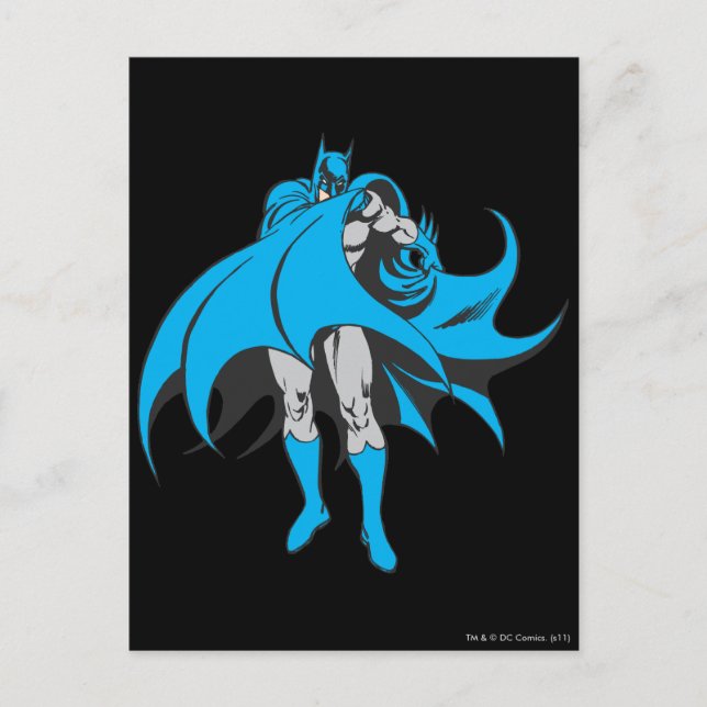 Carte Postale Face de couverture Batman (Devant)