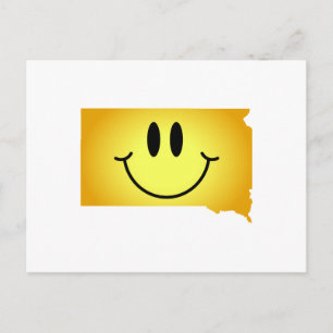 Carte Postale Face du Dakota du Sud