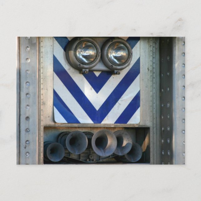 Carte Postale Face du train (Devant)