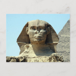 Carte Postale face sphinx