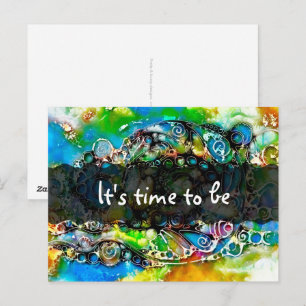 Carte Postale Façons De Vivre - Art Neurographique 7