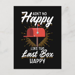 Carte Postale Facteur drôle facteur postal travailleur postal