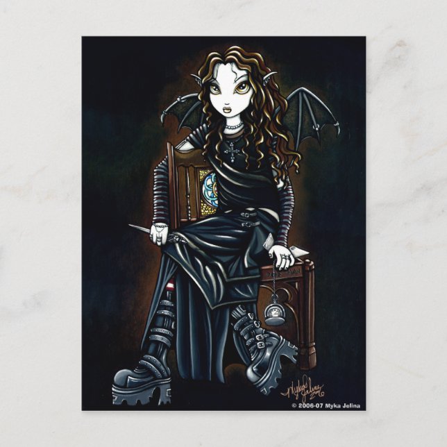 Carte postale Fae foncé "Killing Time" (Devant)