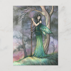 Carte postale Fae Imaginaire Emerald