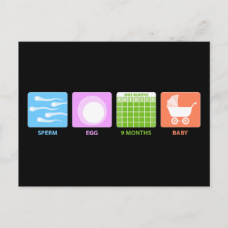 Carte Postale Faire du bébé