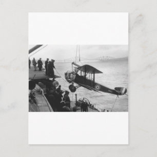 Carte Postale faire du sopwith dans la boisson