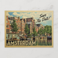 Amsterdam Sauvez La Date Pays-Bas Holland