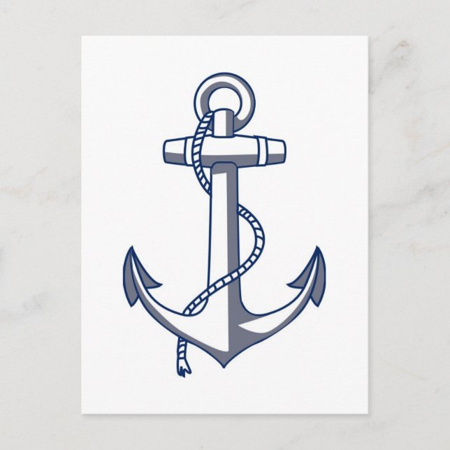 Carte Postale Faire-part Anchor Save The Date (Devant)