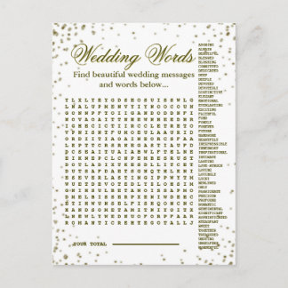 Carte Postale Faire-part Beau jeu de mots Mariages