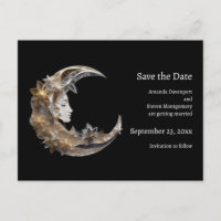 Beau visage dans le Mariage de la Lune