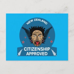 Carte Postale Faire-part Cadeau de la citoyenneté néo-zélandaise   Nouveau 