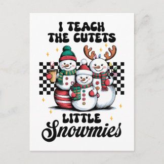 Carte Postale Faire-part Cadeau pour Enseignant | J'Enseigne aux Plus Migno