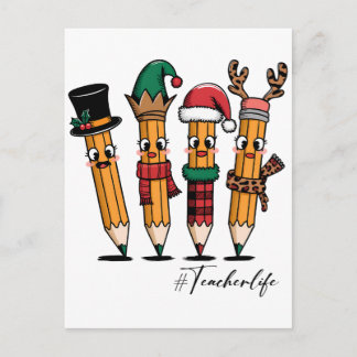 Carte Postale Faire-part Cadeau pour Enseignant | Vie d'Enseignant au Crayo