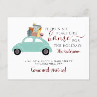 Cadeaux de voiture cyan Il n'y a pas d'endroit com