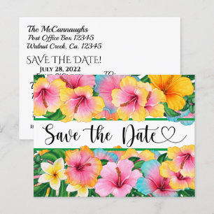 Carte Postale Faire-part Carton d'invitation "Sauvez la date"