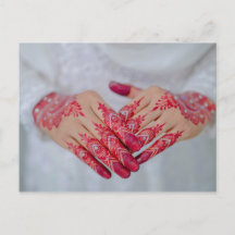 Célébration Mehndi Henna Rouge Blanc