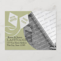 Cerfs-volants de changement d'adresse avec photo