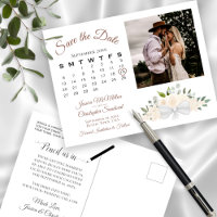 Champagne Floral Photo & Calendrier Enregistrer la