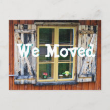 Charmant chalet Nous avons déménagé Changement de 