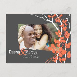 Carte Postale Faire-part Cherry Blossom Bella Save the Date Photo