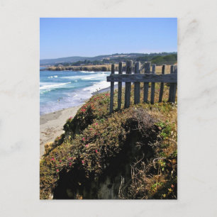 Carte Postale Faire-part Clôture au bord de la falaise