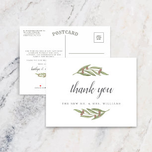 Carte Postale Faire-part Collection de Mariages de Branches d'Olivier