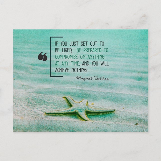 Carte Postale Faire-part Compromis sur n'importe quoi (Devant)