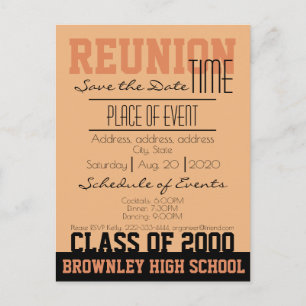 Carte Postale Faire-part Conception de réunion