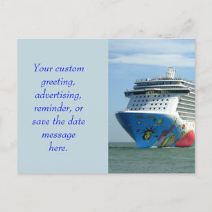 Carte Postale Faire-part Coutume en cours détachée