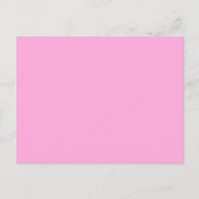 Carte Postale Faire-part Créez votre propre magenta de lumière modifiable (Devant)