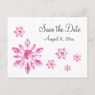 Carte Postale Faire-part Crystal's Save the Date Postcard