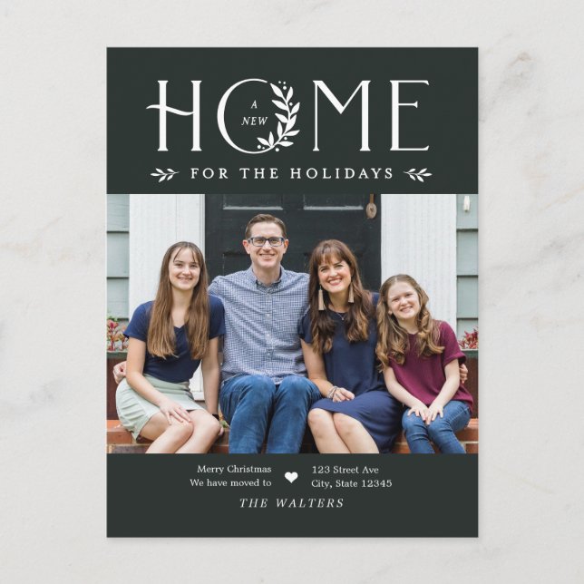 Carte postale Faire-part de déménagement (Devant)