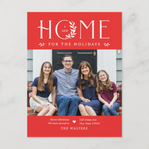 Carte postale Faire-part de déménagement