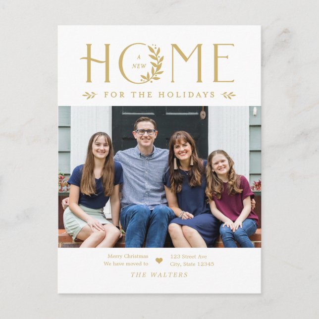 Carte postale Faire-part de déménagement (Devant)