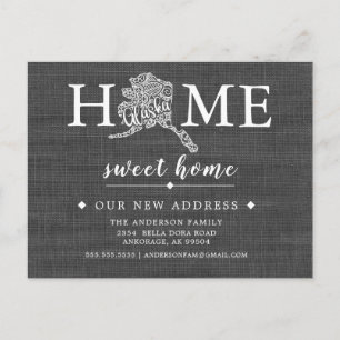 Carte postale Faire-part de déplacement de l'État 