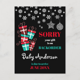 Carte Postale Faire-part de grossesse