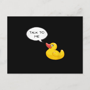 Carte Postale Faire-part Débogage de canard en caoutchouc