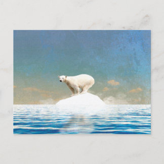 Carte Postale Faire-part Décor Ours Polaire | Art pour le bureau à domicile