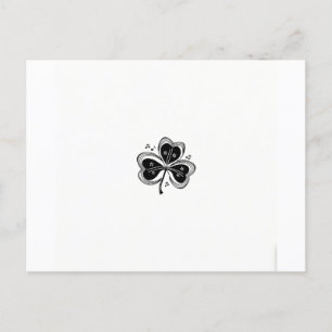 Carte Postale Faire-part Découvrez la magie de la Serenade Shamrock